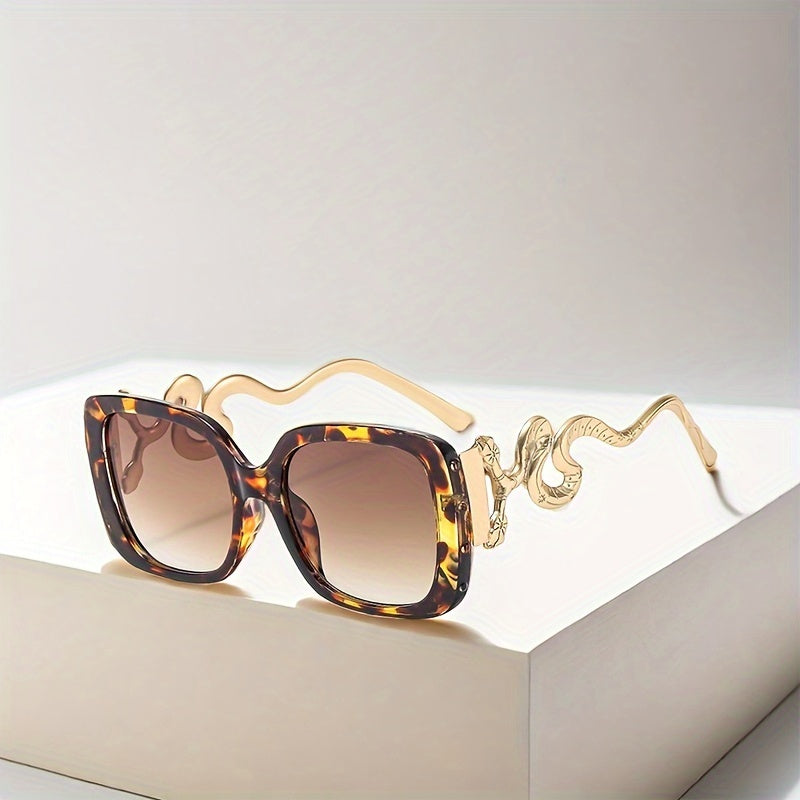 Очки с леопардовым принтом для мужчин и женщин, антибликовое вождение, пляж, путешествия