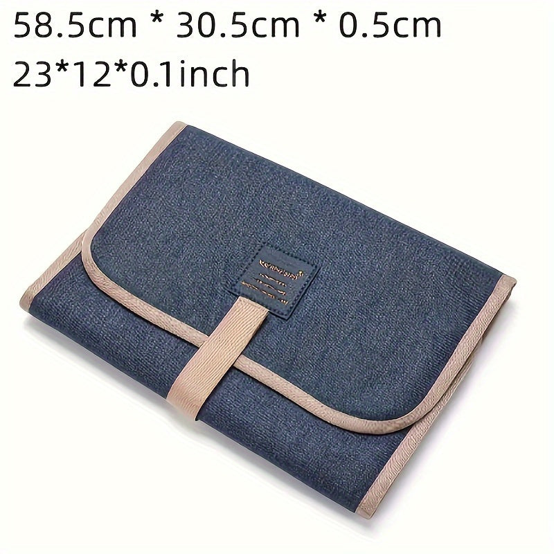 Baby Changing Station Waterproof Portable Diaper Pad with Storage Pockets for 0-3 Years