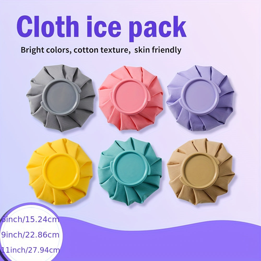 All-Cotton Ice Bag with Six Colors for Cold Compress Therapy