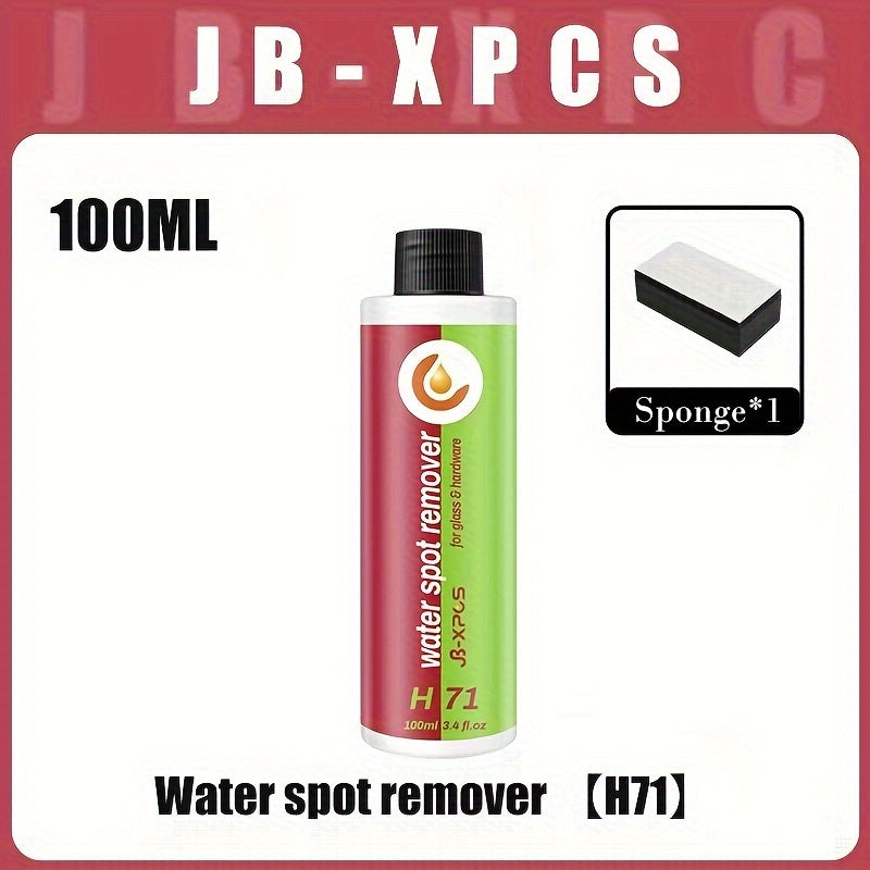 Water Spot Remover Hard Water Descaler Cleaning Paste for Showers Tiles Stainless Steel