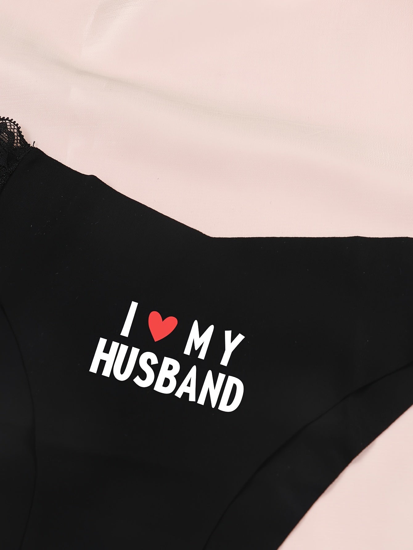 Seamless Letter Print Thong Lingerie for Women Sexy and Comfortable