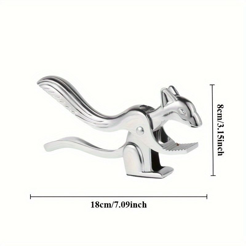 Metal Nutcracker Squirrel Design for Cracking Nuts Peanuts Almonds Walnuts