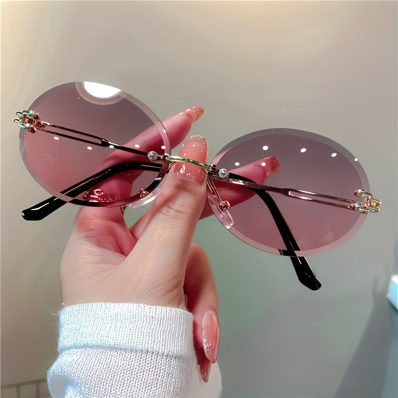 Women's Gradient Sporty Sunglasses Plastic Frame for Running Outdoor Activities