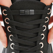 Unisex Elastic Shoe Laces Set with Buckles and Bands for Casual and Sports Shoes