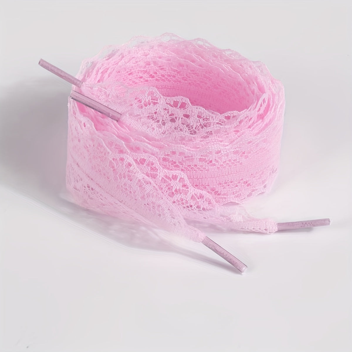 Girls Lace Shoelaces Ballet Style Silk Flat Shoe Accessories Multiple Colors