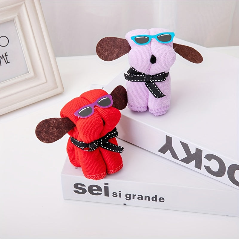 Cute Puppy Towels for Bridesmaids Birthday Holiday Celebration Gifts Packaged