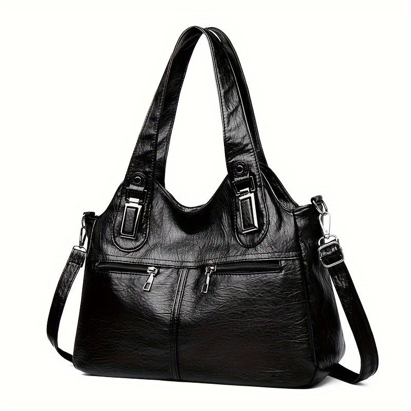 Vintage uslubidagi to'plam sumkasi, sozlanadigan kamar, zipper yopilishi, polyester astar, katta sig'im. Tasodifiy sayohatlar, partiyalar yoki tug'ilgan kun sovg'asi sifatida ideal.