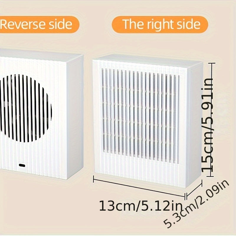 Purificador de aire USB portátil con filtro HEPA para hogar y oficina con eliminación de olores y humo