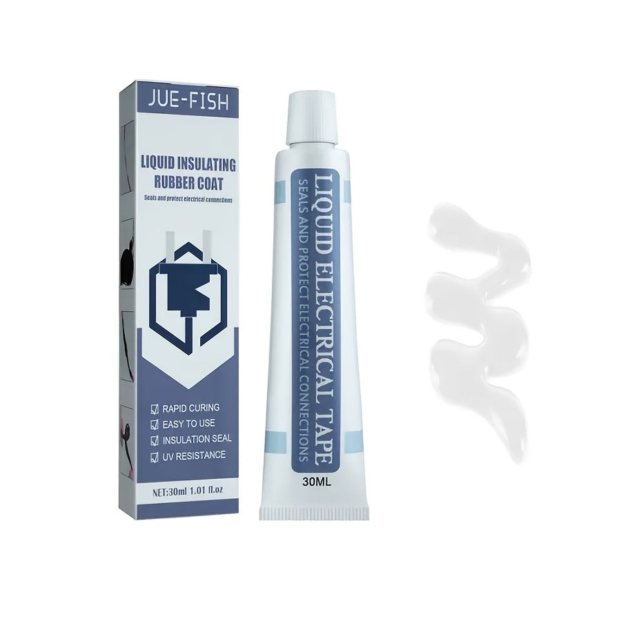 Liquid Insulating Tape for Electrical Wire Repair Waterproof Silicone Rubber 30ml 50ml