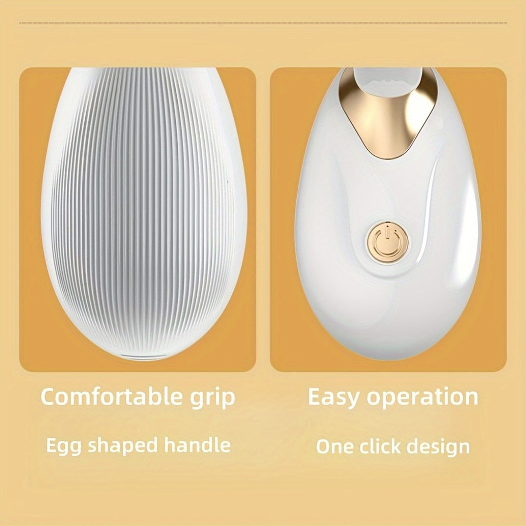 1 dona bo'yin va yuz massajchisi, ikki tomonlama massaj boshliqlari, ayollar va qizlar uchun ideal sovg'a. Portativ, qo'l bilan ishlatiladigan qurilma, dam olish va go'zallik uchun.