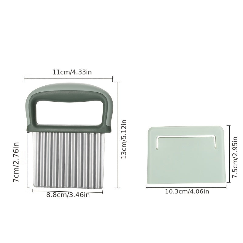 Stainless Steel Wavy French Fry Cutter Vegetable Slicer Tool Kitchen