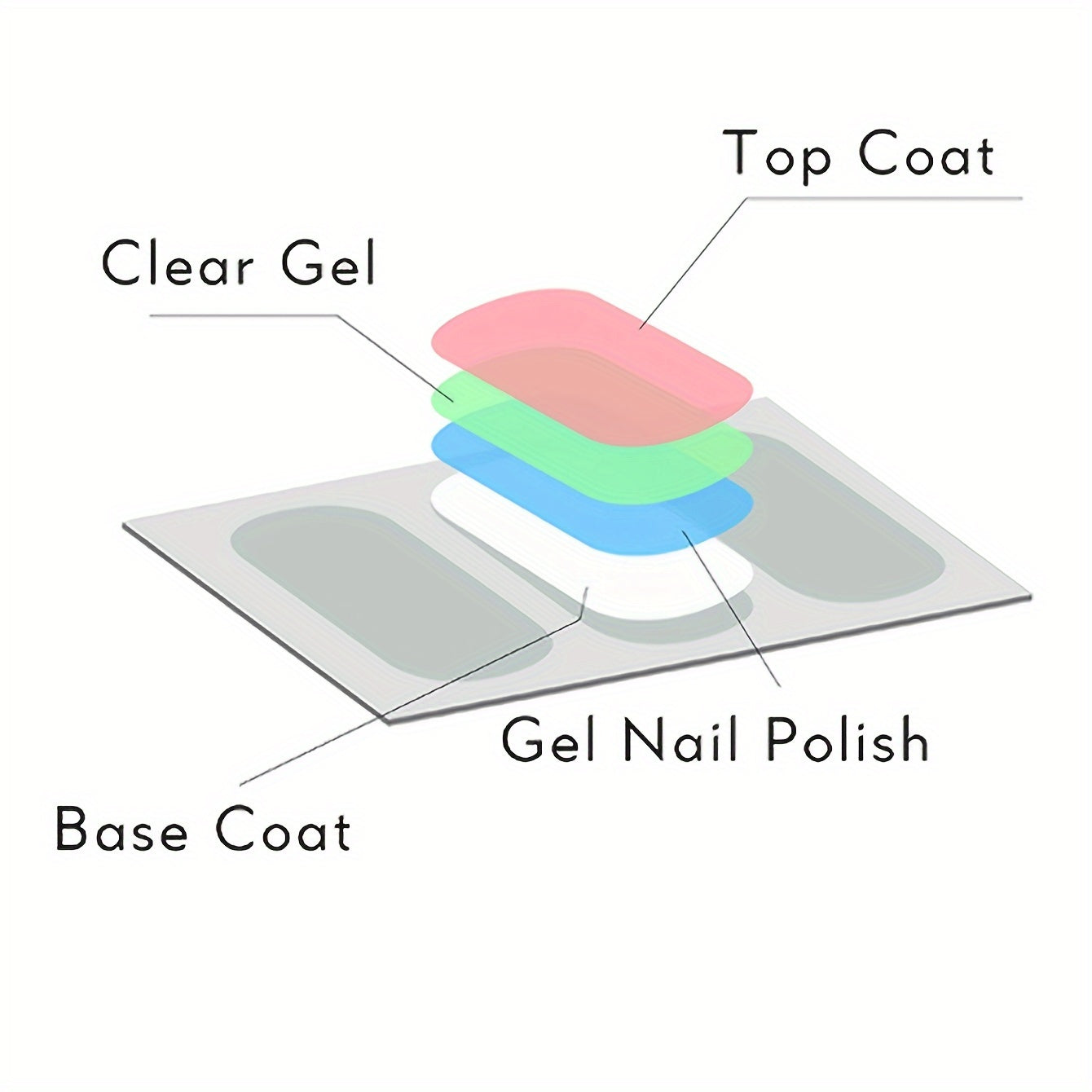 Pink Glitter Nail Wraps Set of 8 Sheets Self-Adhesive for DIY Nail Art