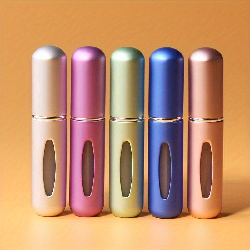 Набор мини-распылителей для духов 5 мл, портативные refillable флаконы для путешествий