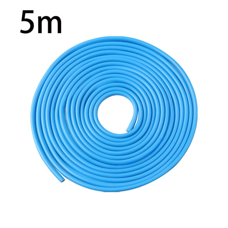 Protector de borde de puerta de coche, tira de sellado en forma de U de goma