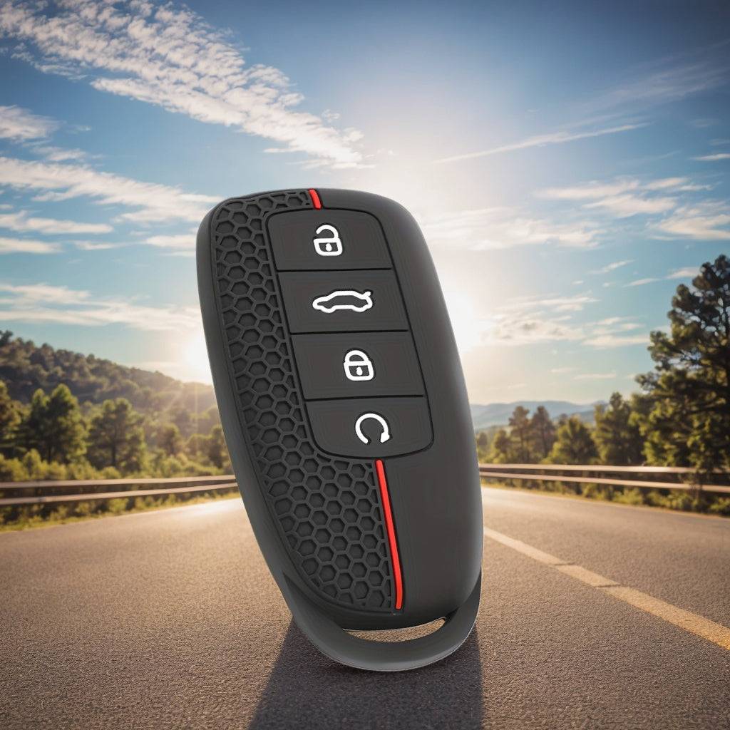 Silicone Car Key Cover for Tigo 7 8 Pro Max Interior Accessories