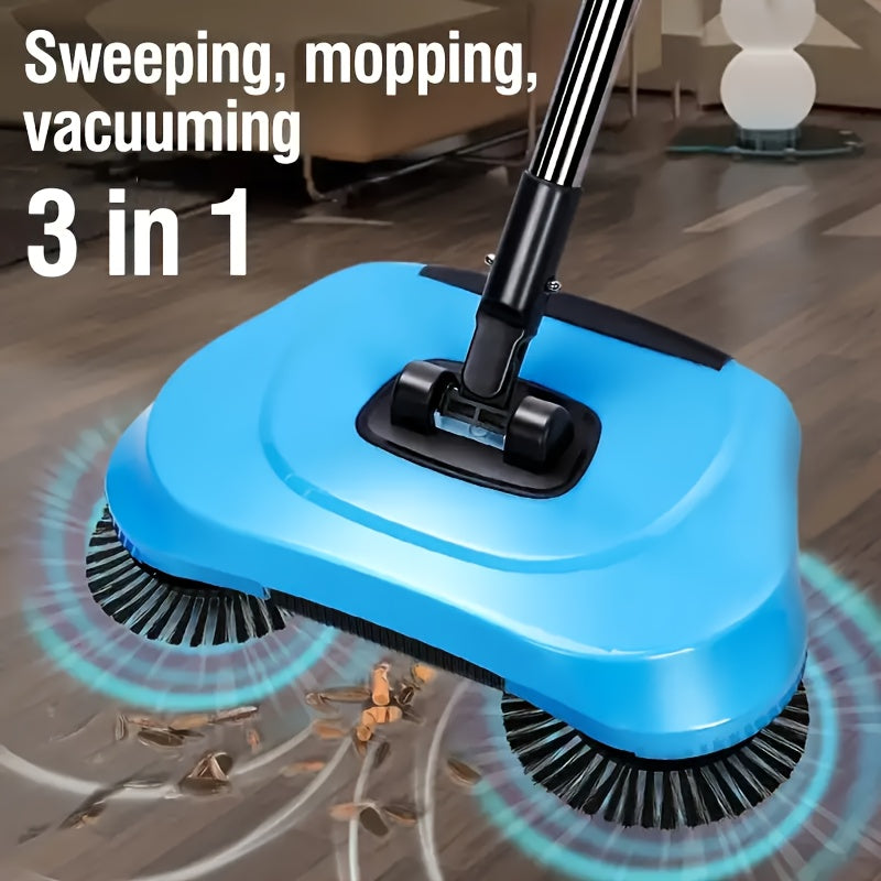 All-in-One Sweeper Vacuum Mop for Pet Hair Dust and Debris on Hardwood and Tile Floors