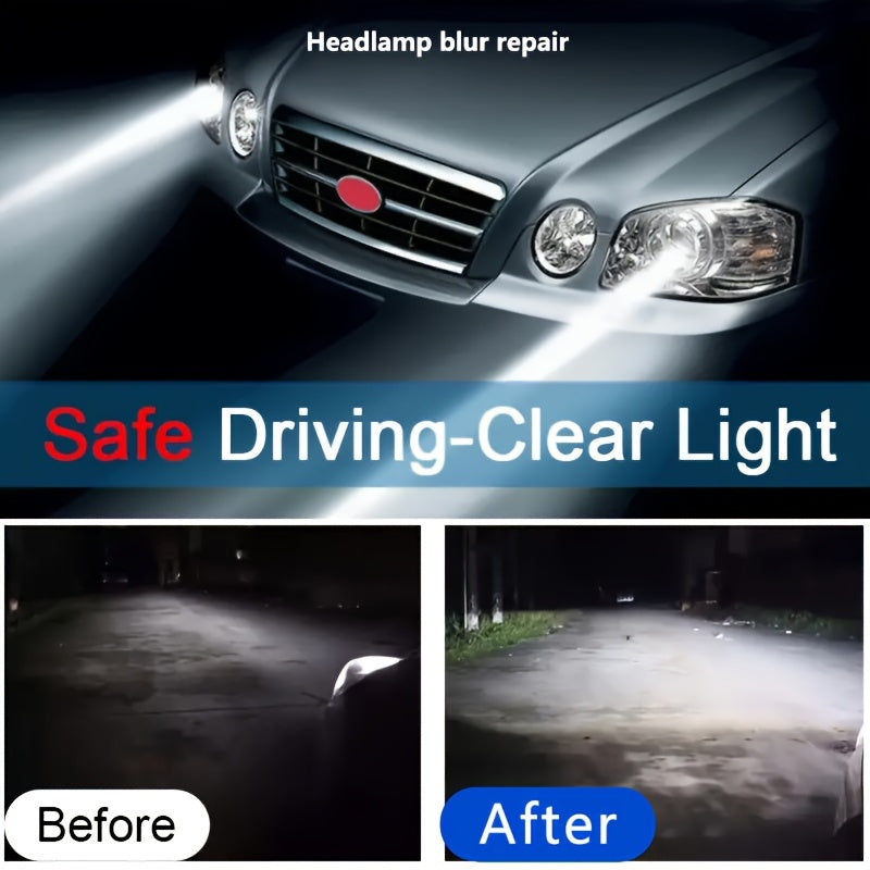 Car Headlight Repair Cream Polishing Nourishing Plastic Renewal Tool