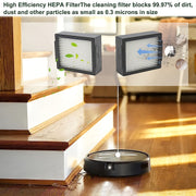 Robot tozalash mashinasining E/I/J seriyali uchun 26 ta qismlardan iborat almashtirish detallar to'plami, ko'p qavatli cho'tkalar, filtrlashlar, yon cho'tkalar, sumkalar