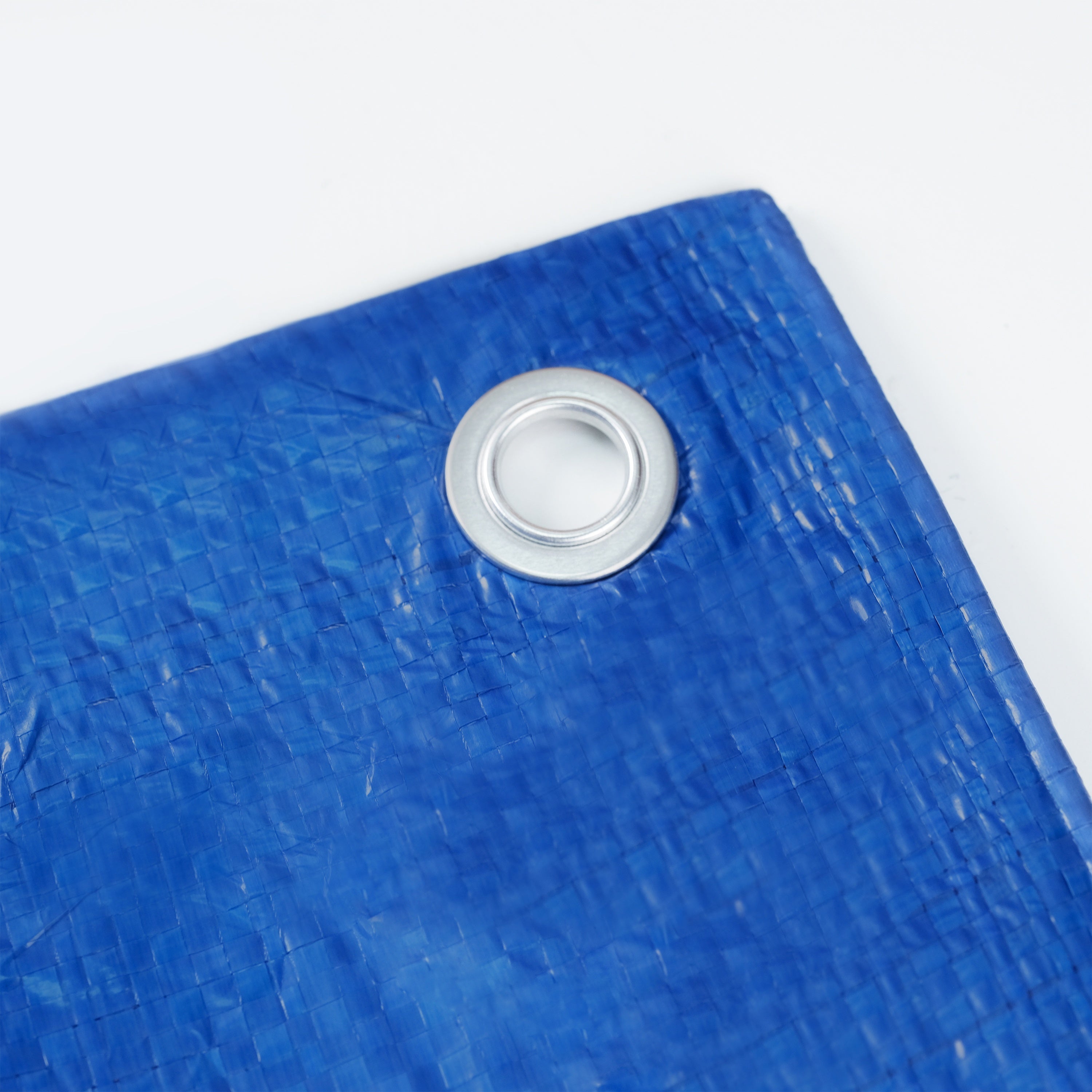 Голубой водонепроницаемый пластиковый брезент прочный легкий для кемпинга и активного отдыха