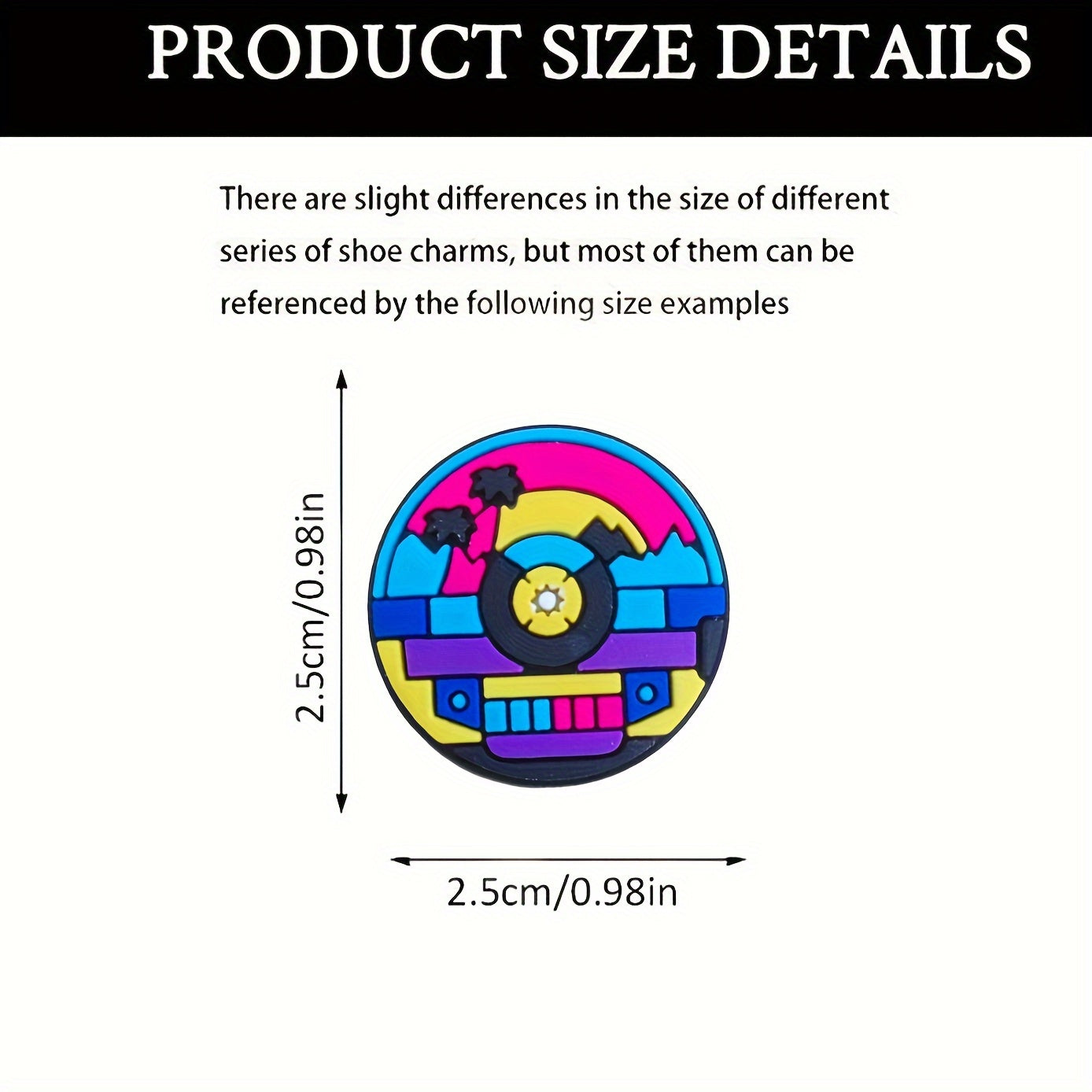 Unisex Kids PVC Shoe Charms 7-26pcs Colorful Cartoon Accessories for DIY and Crafts