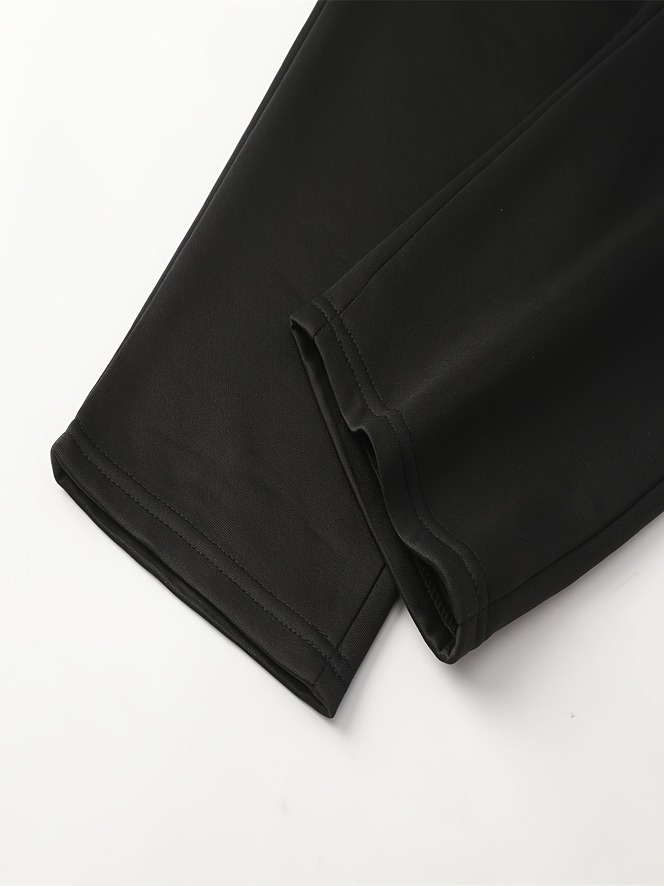 Men's Polyester Embroidered Sports Suit Set with Long Sleeve Zip-Up Jacket and Pants