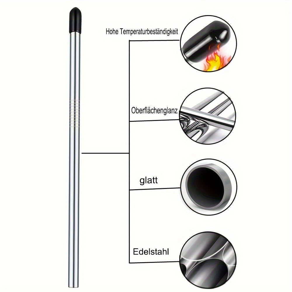 Soda-stream shishalar uchun idish-tovoq qo'shimchasi. Oddiy idish-tovoq uchun zanglamaydigan po'latdan yasalgan stakan tutqich. 8+1 ta to'plam.