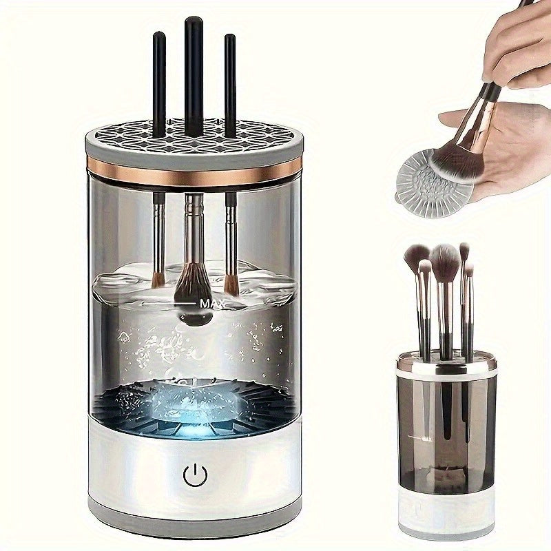 USB-Powered Makeup Brush Cleaner Odorless Battery-Free for Home Office School Dorm Outdoor
