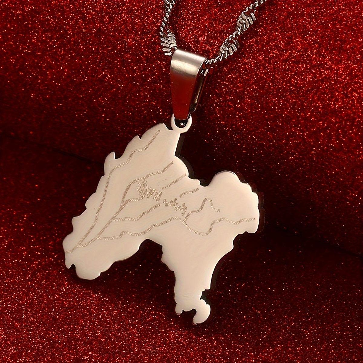 Stainless Steel Pendant Necklace for Women Casual and Formal Wear