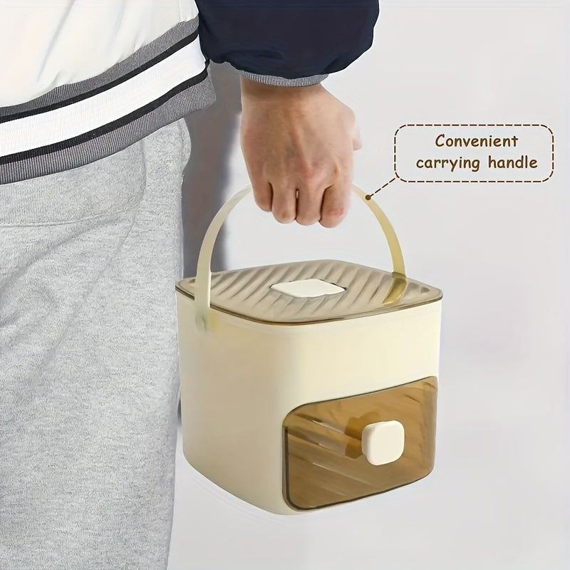 48-Grid Ice Cube Mold Food Grade Plastic Large Capacity Refrigerator Suitable for Whiskey