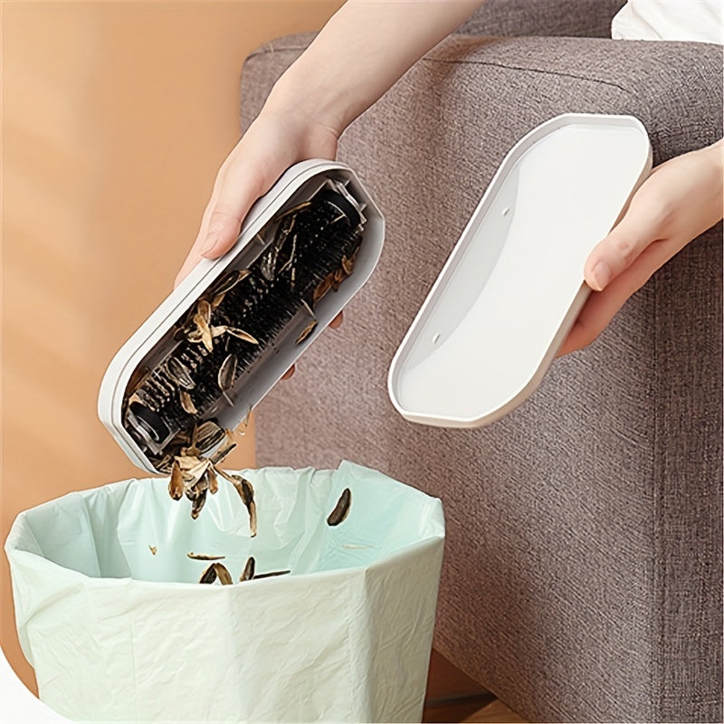 HandyPro Многофункциональная портативная пылесос-щетка - Идеально подходит для шерсти домашних животных, одежды, простыней и уборки пыли в доме и общежитиях, изготовлена из прочного пластика