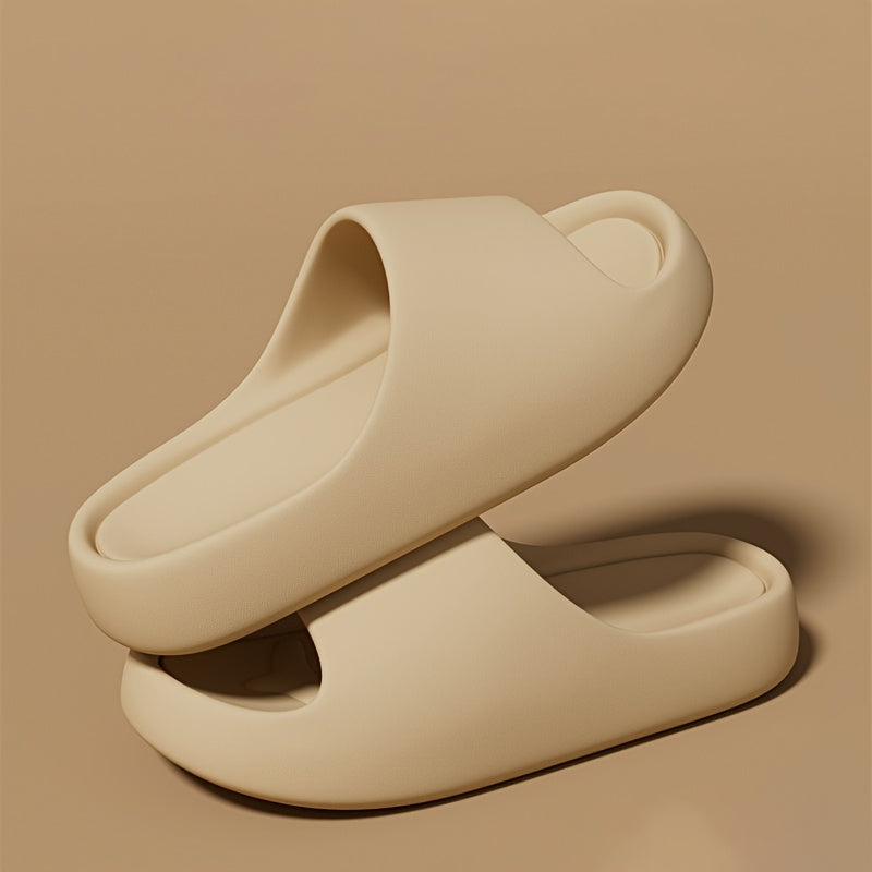 Women's EVA Slides Lightweight Quick-Dry Indoor Outdoor Sandals Black Purple