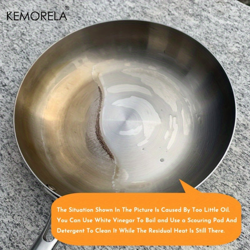 Набор из 3 сковород из нержавеющей стали для газовых и индукционных плит, посуда для приготовления пищи, омлетницы