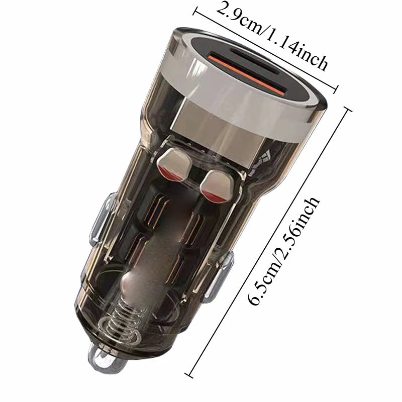 USB C Car Phone Charger Fast Charging PD for Phones