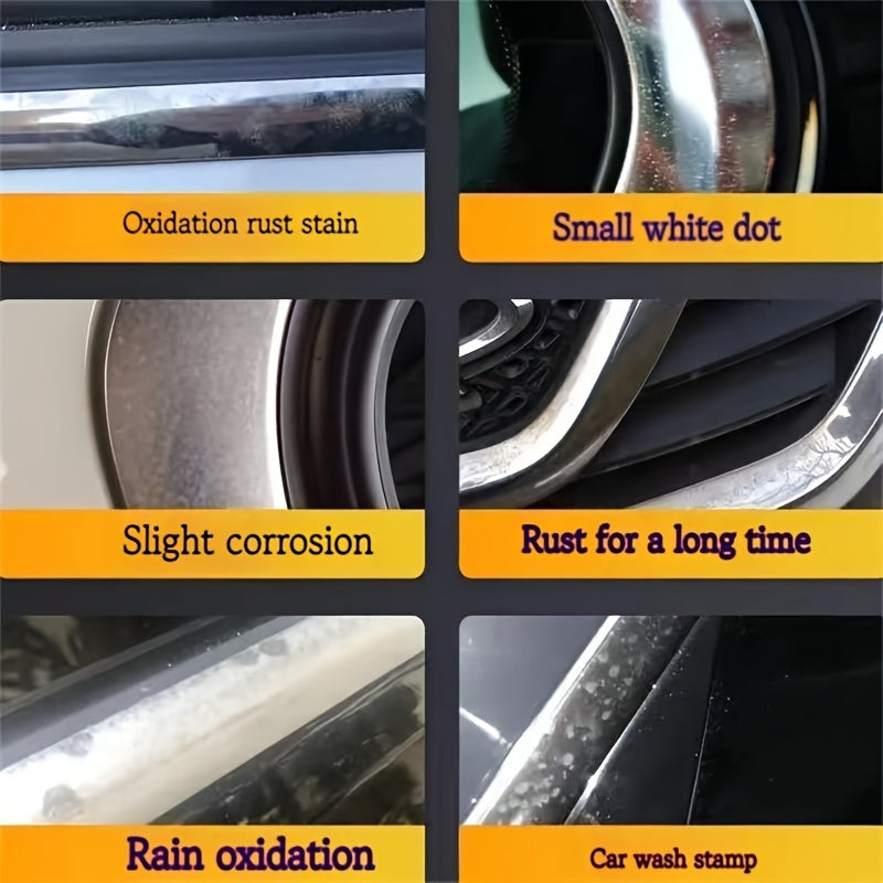 Car Chrome Restoration Paste for Door Handles Windows Badges 50G