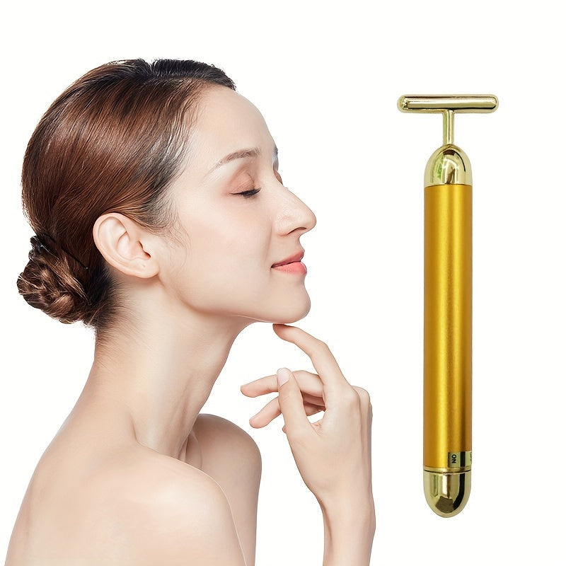 Беспроводной аппликатор и массажер для лица с эссенцией для увлажнения с эргономичным дизайном