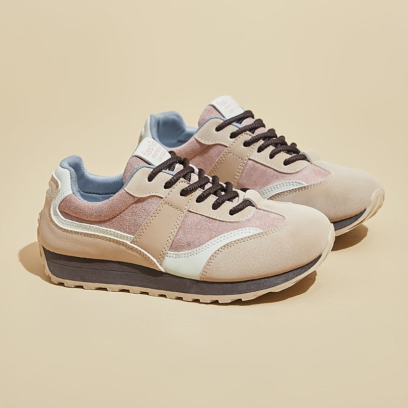 Female Thick Sole Sports Shoes Casual Street Photography