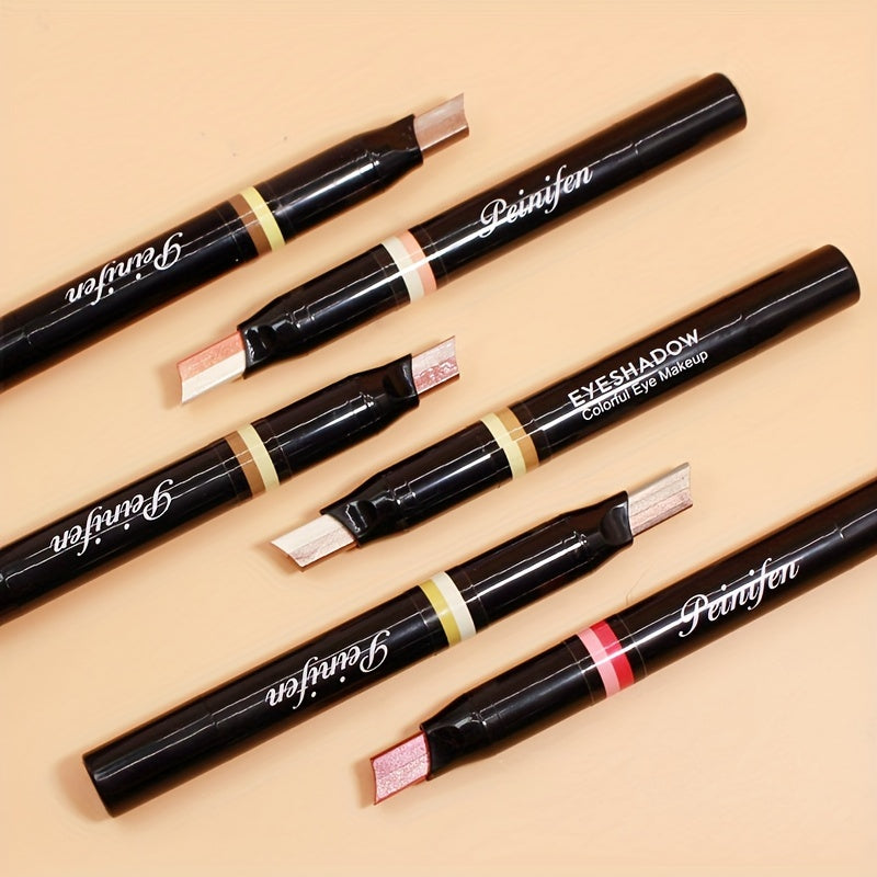 Ikki tomonlama porloq ko'zoynak qalamchalari, dog'ga chidamli, porloq yer tonlari