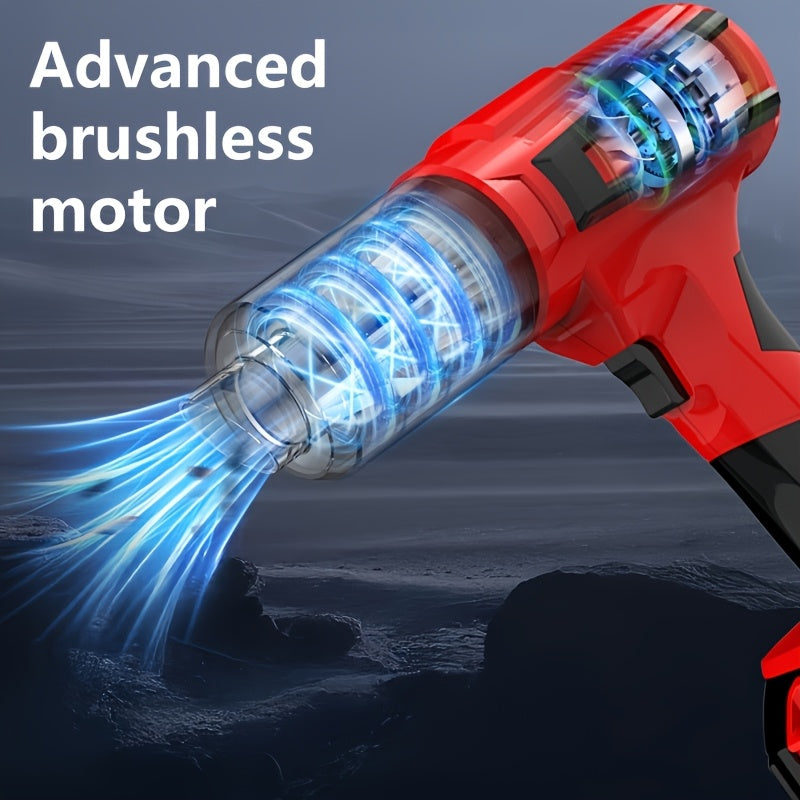 Ko‘p funksiyali chang yopish uchun mo‘ljallangan, yuqori ishonchli shovqin bilan ishlaydigan, qo‘lda va kuchli, turli tozalash vazifalariga mos keladigan. Qayta tiklanadigan 7500mAh batareyani, USB va batareya bilan ishlaydigan.