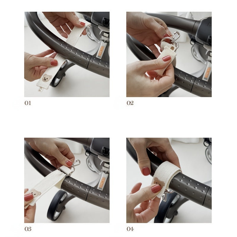 Universal Stroller Hook for Children Bag Hanger Accessory Durable Plastic