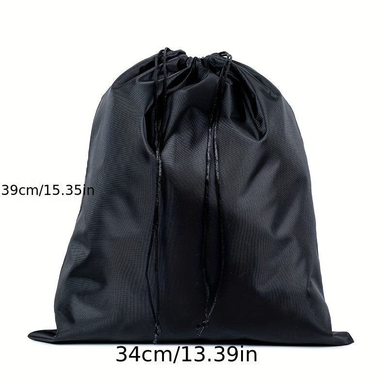 Gran bolsa de almacenamiento impermeable con cordón para juguetes, ropa y quilts