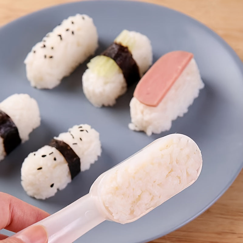 Plastic Sushi Mold Set for Rice Balls and Nigiri Japanese Cuisine Tools
