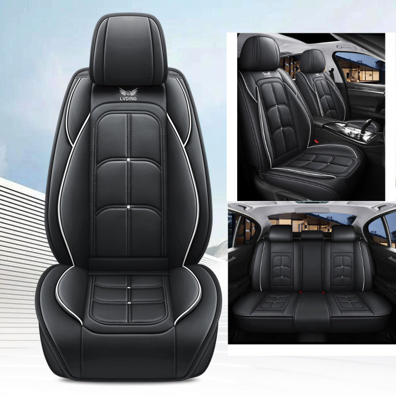 Universal Car Seat Cover Full Coverage Anti-Wear Dirt-Proof for Five-Seater