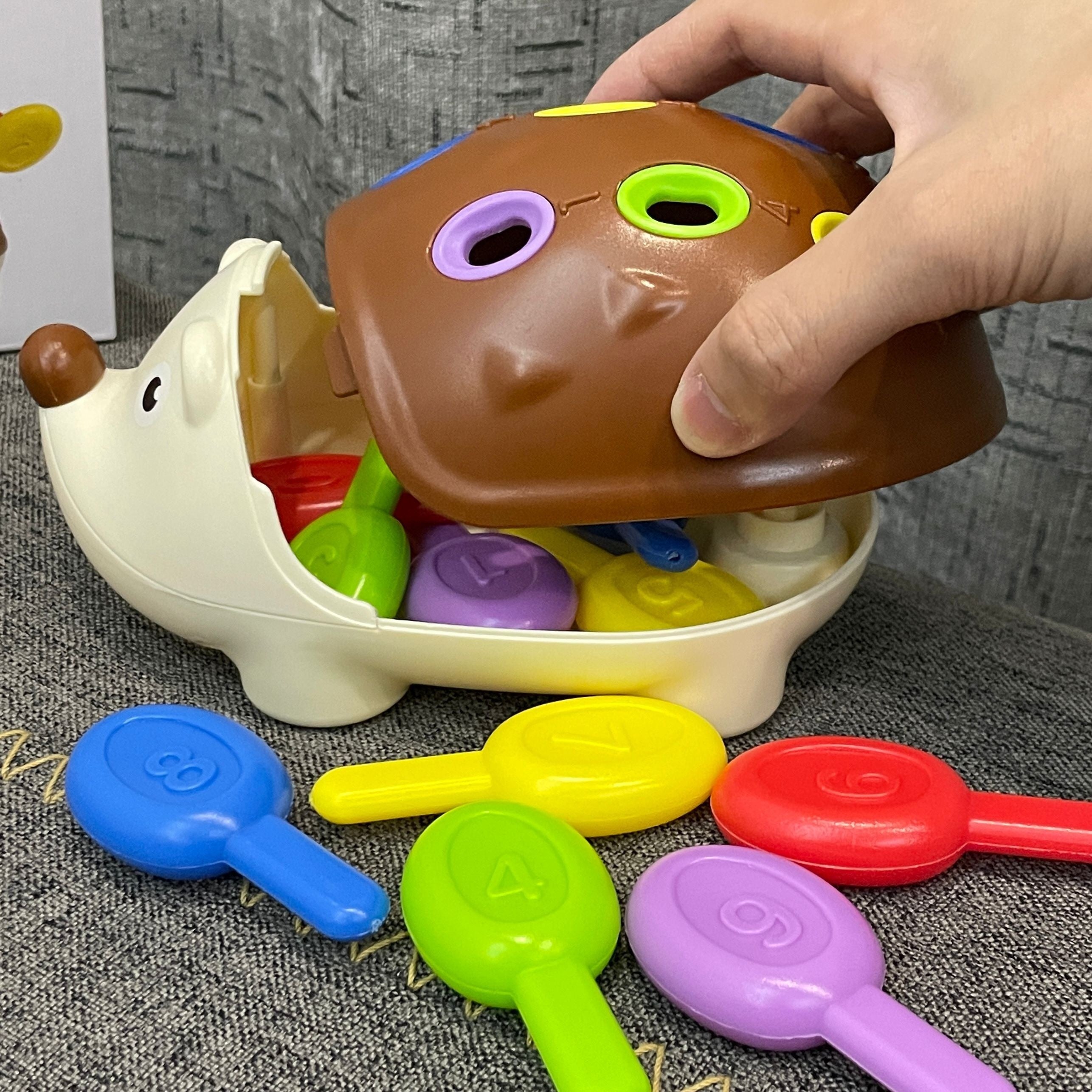 Bolalar uchun yaxshi motor ko'nikmalari o'yinchoq quyoncha ta'limiy mozaika, maktabgacha yoshdagi o'g'il va qizlar uchun