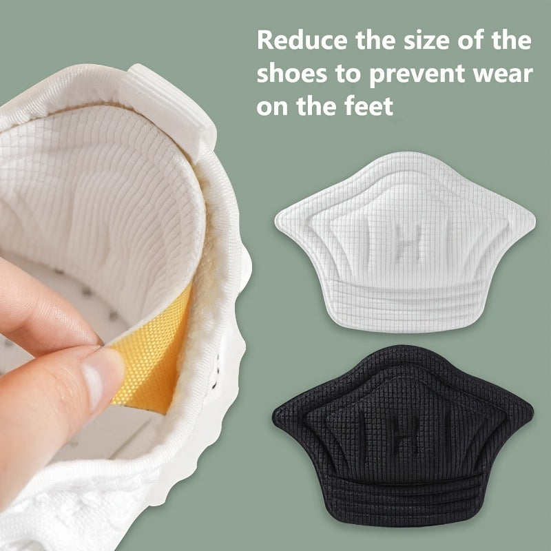 Unisex Heel Inserts Soft Anti-Wear Cushioned Shoe Pads for Sneakers High Heels