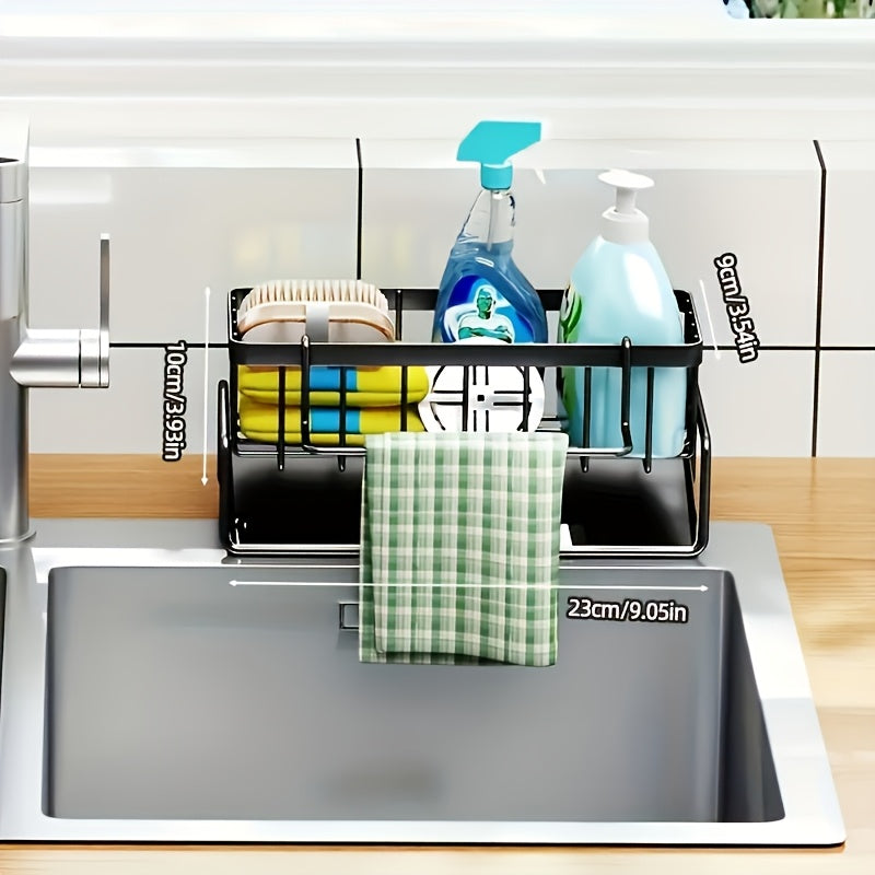 Kitchen Sink Organizer, Space-Saving, Durable Polypropylene, Easy to Install