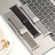 Stainless Steel Milanese Mesh Loop Watch Band for Apple Watch Series 1-10 Ultra 2 49mm 44mm 42mm