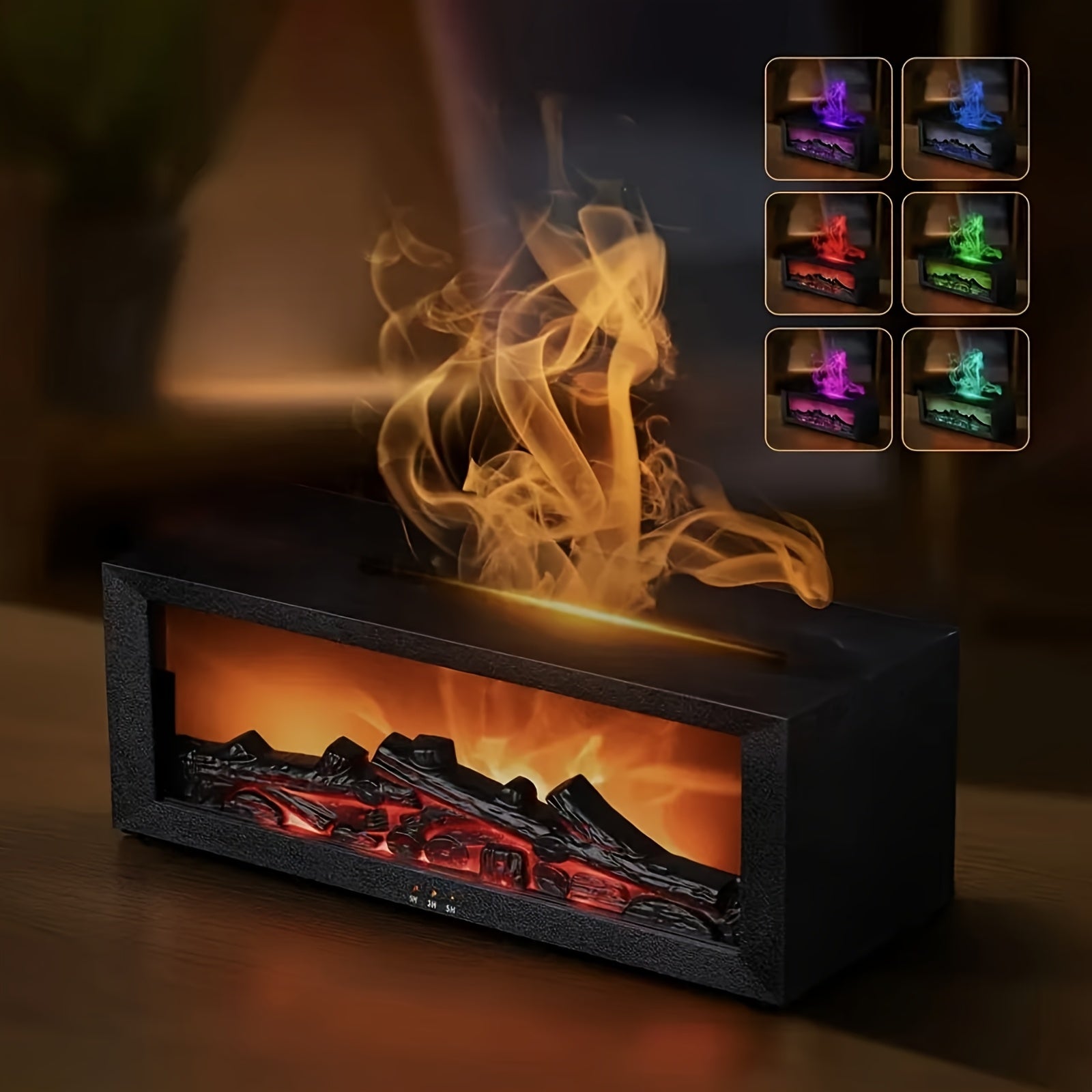 Creative USB Humidifiers Set with 3D Effect for Home Office Bedroom