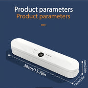 Uy va tijorat foydalanishi uchun Smart Touch Dual Core Vacuum Sealing Machine, Quruq-Yog'li Ikki Chiqish Mode va Yangi oziq-ovqat paketlash uchun Kenglikdagi Ikki Yopish chizig'i bilan.