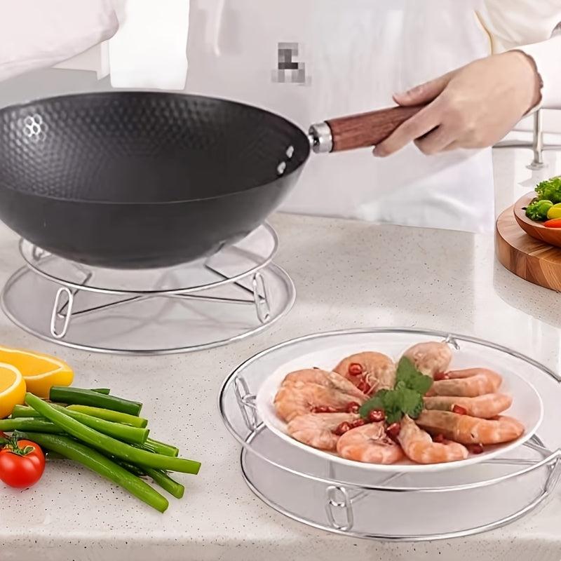 Estante de cocina multifuncional de acero inoxidable para enfriar, cocinar al vapor y almacenar en 3 tamaños