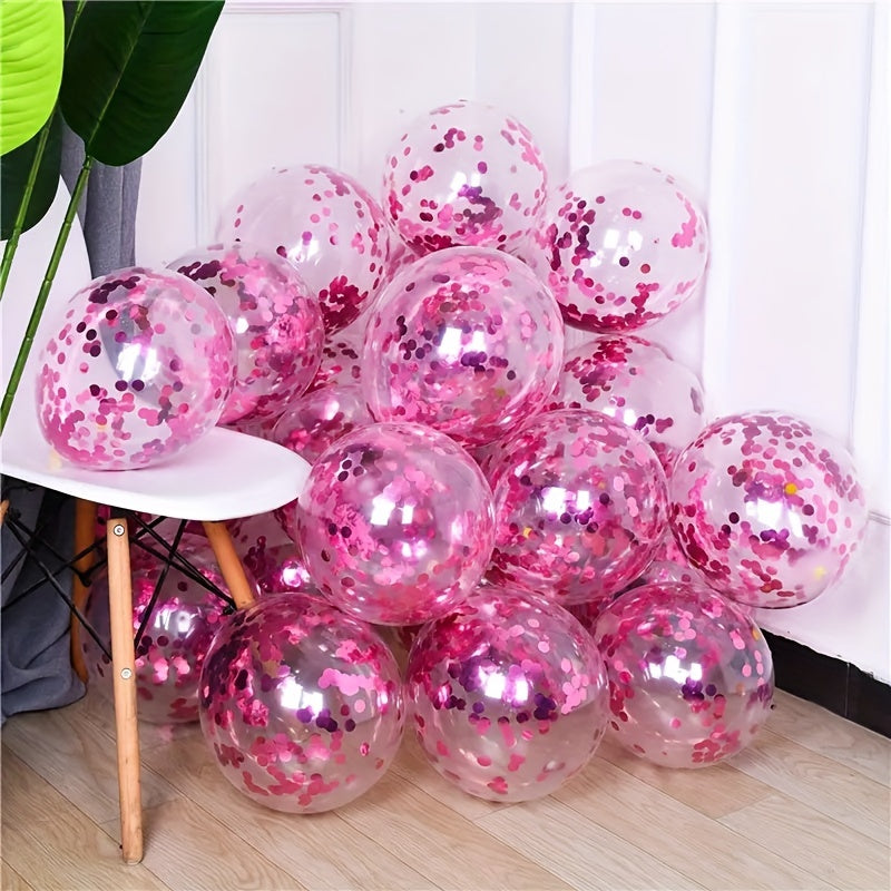 10 Colorful Glitter Party Balloons for Weddings and Celebrations